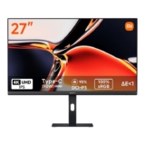 XIAOMI A27Ui 27 Inch UHD 4K Monitor, HDR10, 100% sRGB, 95% DCI-P3, E 1
