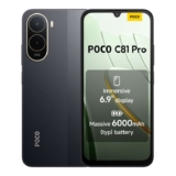 XIAOMI POCO C81 Pro Smartphone 4128GB Black 6.9 Display