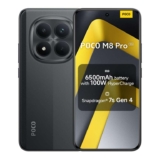 XIAOMI POCO M8 Pro Smartphone 8256GB Black 6500mAh(typ) Battery 6.83 CrystalRes 1.5K AMOLED Display, Snapdragon 7s Gen 4, 50Mp