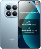 XIAOMI REDMI Note 15 Pro 5G Smartphone 8512GB Glacier Blue 6580mAh