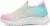 XL Girls Multi Rainbow Slip On Knitted Trainer