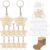 XNBTFK Gifts For Students From Teachers, 30 Sets Star Keyring With Heart Charm & White Organza Bags, End Of Term Gifts For Children, Class of 2026 Graduation Gifts, School Leavers Gifts