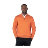 XPOSED 100% Cotton Knit Zip Neck Jumper