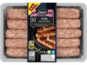 XXL Deluxe 20 Pork Sausages
