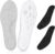XXXFLOWER Arch Support Insoles for Men – Insoles Men & Women Orthotic Inserts for Flat Feet, Shock Absorbing Running Walking Insoles for Hiking Tennis Basketball Sneakers(Black and Grey)