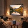 Xiaomi Smart Projector L1 100 Inch Screen Bundle 1080P HD, Supports 4K, 200 ISO Lumen, Auto Focus & Keystone, Google TV System