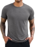 Xnova Mens T-Shirts Regular Fit Casual Tops Short Sleeve Tees Round Neck Casual Basic T Shirt for Men