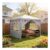 YEATHOR 3x3m Gazebo with 4 Removable Sidewalls, Gray