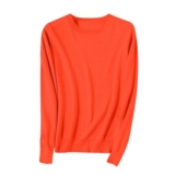 YGERGWE Fall Knit Sweater for Women Crew Neck Pullover