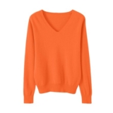 YGERGWE Womens Knitted Jumpers, Soft Long-Sleeve Sweater