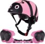 YGJT Kids Helmet for 2-8 years old Boys Girls Toddler Bike Helmets Lightweight Dinosaur Multi-Sports Helmet Safety Protection Gear for Cycling Skateboard Scooter, Kids Gifts