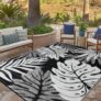 YONILE Waterproof Outdoor Rug 120x180cm, Reversible Outdoor Plastic Straw Rug for Patios Clearance, Outdoor Area Rug Carpet RV Mat for Camping Backyard Deck Porch