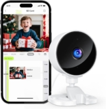 YOTON Indoor Camera for Baby Monitor, Pet/Dog Camera, House Security WiFi Camera, Privacy Mode, 2-Way Audio, Night Vision, Cloud/Local Storage, Easy Setup for Apartment & Family Use