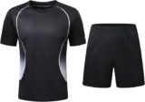 YOUTHUP Mens Quick Dry Loose 2 Piece Tracksuit Set
