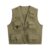 YOUTHUP Mens Safari Cargo Vest Multi-Pocket Quick-Dry Khaki