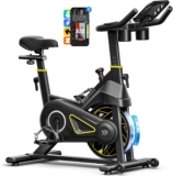 YPOO Exercise Bike, Adjustable Magnetic Resistance Stationary Bikes