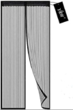 YRH Magnetic Fly Screen Door (120x220cm, Black) YRH Door Curtain / FBA