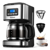 Yabano 1.5L Programmable Drip Coffee Maker with Timer