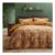 Yael Jungle Leopard Ochre Duvet Cover and Pillowcase Set Single