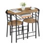 Yaheetech 3-Piece Dining Set with Table and 2 Chairs