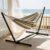 Yaheetech Desert Stripe Hammock Bed with Adjustable Steel Stand, Travel Bag sold & shipped by MONUMART LIMITED