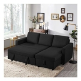 Yaheetech L-Shaped Sofa Bed 3-Seater Convertible Corner