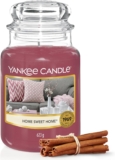 Yankee Candle Scented Candle Home Sweet Home Large Jar Long Burning Candles: up to 150 Hours Perfect Gifts for Women