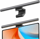 Yeelight Monitor Light Bar Touch Control, 1500Lux Dimmable USB Powered LED Light Bar, Stepless Adjustable Color Temperature Monitor Lights, No Glare & Eye-Care Curved PC Screen Lamp for Home Work Game