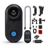 Yehtreh 2.7K Mini Body Camera, 35g, Graphite Gray