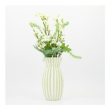 Yellow Artificial Flowers & Ceramic Vase 52x30cm