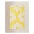 Yellow Daisy Cotton Bath Mat