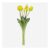 Yellow & Green Artificial Tulip Bouquet 46x5cm