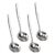 Yesdate 4-Piece Stainless Steel Small Soup Ladles