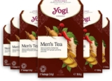 Yogi Mens Tea Organic Herbal Tea 6 Boxes 102 Tea Bags