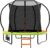 Yohood Outdoor Trampoline, 7.5ft/10ft/12ft Heavy Duty Garden Trampoline with Safety Net, Non-Slip Ladder & Shoe Organiser, Anti-Rust Coated Galvanized Frame, Suitable for Toddlers and Adults