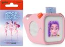 Yoto Player (3rd Gen.) KPop Demon Hunters Bundle – Kids Screen-Free Bluetooth Audio Speaker with KPop Demon Hunters Card and Think Pink Adventure Jacket Sing-Along Music and Songs for Kids (Ages 5)