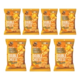 Younger Farm Double Cheese Mini Rice Crackers 7-Pack Halal Certified