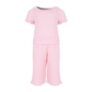 Younger Girls Pink Frill Detail Top and Culottes Set