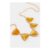 Yours Gold Tone Statement Gemstone Necklace
