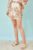 Yumi Ivory Viscose Floral Border Shorts