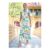 Yumi Multicolour Abstract Flower Maxi Dress with Tie Back