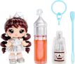 Yummiland x Licensed Sweets Lip Gloss Doll: Hersheys Kisses – Coco Kisses – Includes 1 Doll, DIY Lip Gloss Removable Keychain, Cosmetic Play, Collectible, Suitable for Children Ages 4