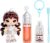 Yummiland x Licensed Sweets Lip Gloss Doll: Hersheys Kisses – Coco Kisses – Includes 1 Doll, DIY Lip Gloss Removable Keychain, Cosmetic Play, Collectible, Suitable for Children Ages 4