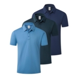 ZITY 3-Pack Mens Short-Sleeve Polo Shirts, Breathable