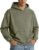 ZITY Mens Oversized Hoodie Heavyweight Washed Hoodie Cotton Vintage Streetwear Unisex Pullover Sweatshirt S-2XL