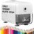 ZMOL Electric Pencil Sharpener, Heavy Duty Classroom Plug-in Sharpener, 10000 Uses, 3 Sharpness Settings, Auto Stop, Fast Sharpening for 6.5-8mm Coloured Pencils, Teachers/Kids/School/Desktop, White