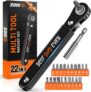 ZOOI 22-in-1 Ratchet Screwdriver,Dad Gifts for Birthday Gifts,Gifts for Men
