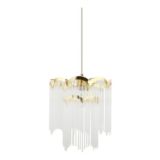 Zaira Gold Chandelier