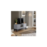 Zander Textured TV Unit – Grey