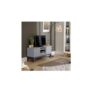 Zander Textured TV Unit – Grey